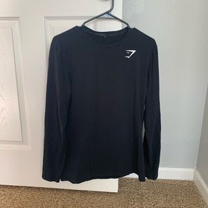 Men’s Black Longsleeve Gymshark Shirt